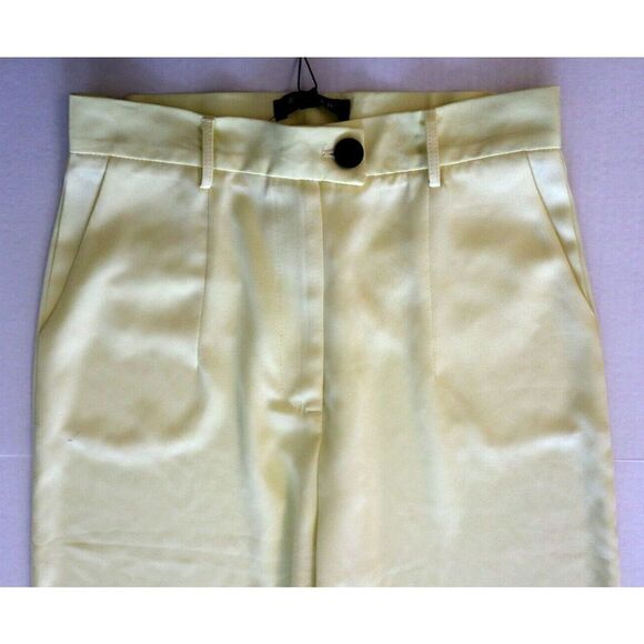 Beulah Style DC6172 Women's Sz Medium Yellow Dress Pants - Picture 7 of 9
